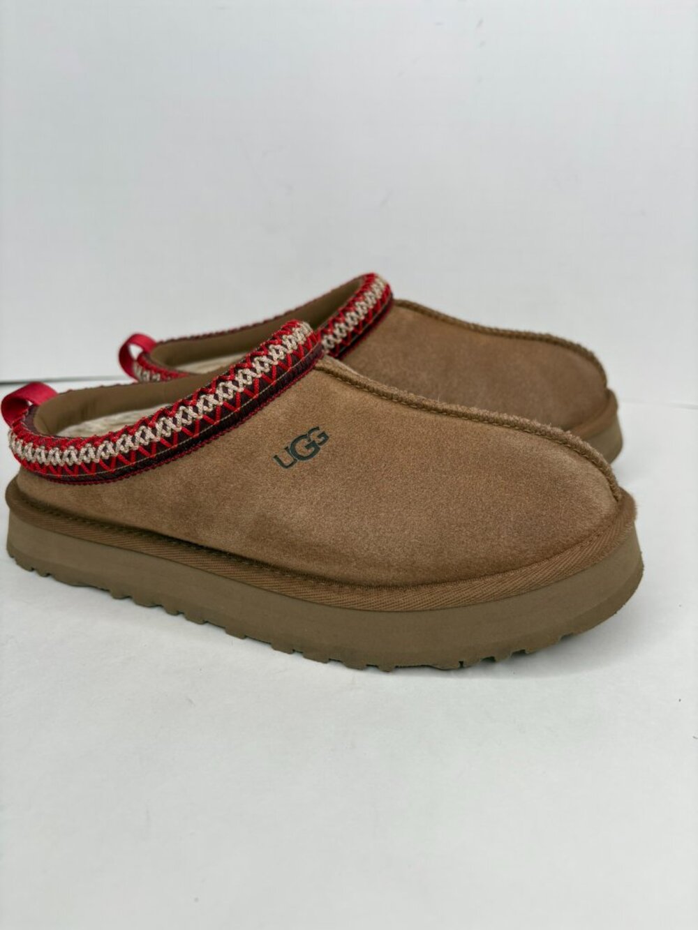 Ugg Tazz II Platform Slipper – Chestnut – Kids Size 4 - Picture 11 of 11